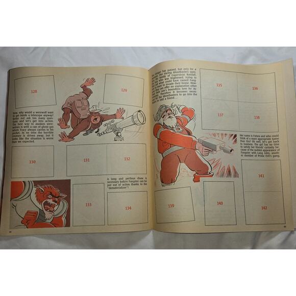 Panini Ghostbusters Sticker Album Book 3 Sealed 1 Open Package Stickers Applied - Picture 14 of 16